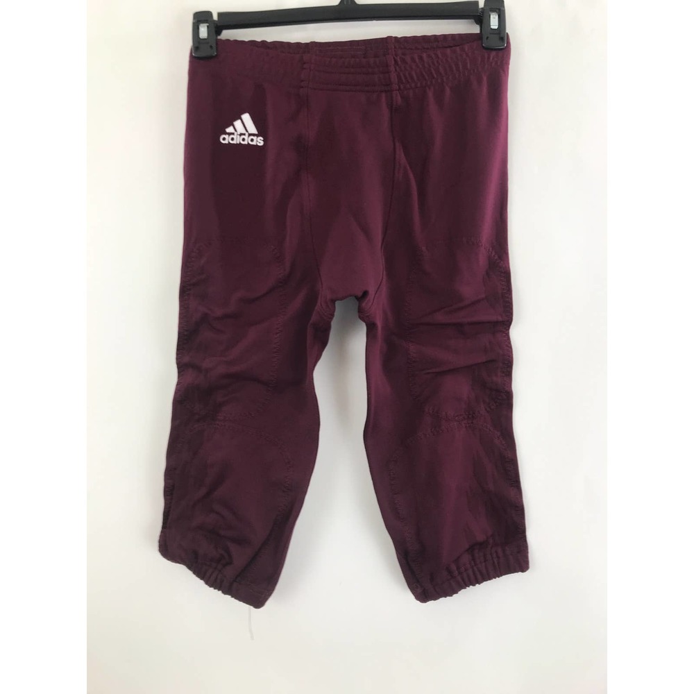 Men's Adidas Prime knit Football Pants Maroon L New